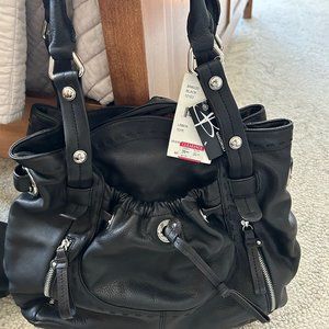 NEW B.Makowsky leather handbag